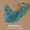 Bobina de nó plano 72 fios argola de puxar bobina de nó chinês dourada tecida à mão acessórios de joias DIY bobina atacado
