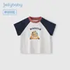 Camisetas de Verão de Manga Curta para Crianças, Roupas Casuais de Verão com Desenhos para Meninos, Roupas Finas de Verão para Meninas, Tops de Verão para Bebês de 6 Anos