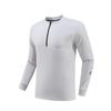 Bird Home Otoño e Invierno Nueva Camiseta Deportiva Transpirable de Secado Rápido Manga Larga Media Cremallera Top Casual Ropa Deportiva para Correr al Aire Libre