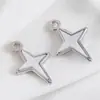 Colgante de estrella, rayo y cruz de aleación transfronteriza con adornos de esmalte y pedrería, accesorios para colgantes de joyería DIY hechos a mano