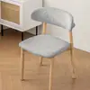 Nueva Funda para Silla Curva en Forma de C con Funda para Silla de Cuerno Dividida Engrosada y Funda para Cojín de Taburete, Totalmente Cerrada y a Prueba de Gatos