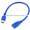 0,5 m-5 m Baotou USB3.0 cabo de extensão Cabo de extensão USB3.0 macho para fêmea Cabo de dados USB3.0