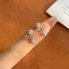 Brincos de Tarraxa com Bola de Diamante de Duas Pontas em Formato de S, Tendência de Venda Quente e Únicos, Brincos Versáteis de Alto Padrão de Nicho para Mulheres no Atacado