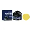 Pasta Renovadora de Piezas de Plástico para Coche HOMONTH - Pasta para limpieza de superficies y cuidado del brillo de piezas de plástico interiores y exteriores