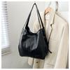 Bolsa Feminina Nova Chegada Tendência Couro Macio Bolsa de Ombro Grande Capacidade Versátil Moda Bolsa Transversal Estilo Coreano Feminina Portátil Bolsa Tote