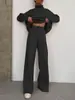 Conjunto de Duas Peças Casual de Moda Malha com Cadarço Estilo Novo Cruzado Europeu e Americano Roupas Femininas Primavera e Outono 2026 Amazon
