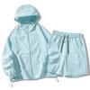 Nuevos Shorts de Sol Transpirables Finos Multicolores de Verano Unisex para Exteriores con Bordado Protector Solar Deportivo