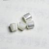 Cuentas naturales de concha de fábrica cuentas de barril de bambú blanco accesorios para manualidades DIY accesorios materiales para joyería