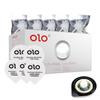 Condón Olo Ultra Fino Gama Completa 001 Cero Sensación Delgado Duradero Partículas Condón Sexy Suministros de Planificación Familiar para Adultos