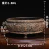 Incensário Totalmente Dourado Estilo Xizang para Uso Interno, Incensário de Três Pés, Incensário de Mesa para Cerimônia de Incenso, Peça Decorativa, Vários Incensários