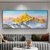 Pintura de diamantes 2021 nuevo sala de estar horizontal cuerpo dorado Montaña Plateada dormitorio dormitorio puntada de diamante montaña gigante bordado de diamantes