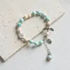 Atacado do Fabricante Acessórios Doces Fofos Versáteis Pulseiras e Colares de Contas Azuis de Verão Frescos Joias Versáteis
