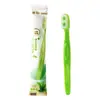 Nova Escova de Dentes Nano, Escova de Dentes Descartável com Duas Esferas para Limpeza do Hálito, Escova de Língua Portátil para Viagem e Encontros, Atacado