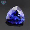 Huagang Gem 34# Corindo Azul Redondo Forma Especial Combinação Pedra Solta Atacado Safira Artificial Safira Deslize