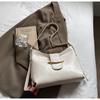 Bolsa de Ombro Texturizada de Alta Qualidade Nova Primavera 2025 Moda Feminina Mais Fácil de Combinar Deslocamento Design de Nicho Bolsa Transversal para Deslocamento