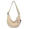 Bolso de Hombro Ligero Casual Simple Tipo Bollo Bolso Cruzado Japonés Ruiying Mochila para Estudiante Universitaria Viajero de Clase