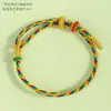 Festival del Bote del Dragón Cadena Colorida Zongzi DIY Colgante Portátil Hecho a Mano Pulsera para Niños con Cuentas Pulsera de Hilo Rojo para Mujeres
