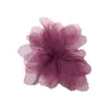 Versión coreana de flor de cinta de organza de color sólido tridimensional DIY tocado Joker hecho a mano accesorios para el cabello accesorios para la ropa al por mayor