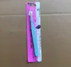 Pinzas para pestañas postizas 1 Pieza pinzas rosas rectas codo plano pinzas ESD pinzas para diario pinzas de pegamento