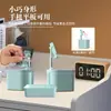 Papelera Creativa de Escritorio con Soporte para Sala de Estar, Dormitorio, Hogar, Escritorio, Mesa de Comedor, Soporte para Teléfono Móvil, Cubo de Almacenamiento para Snacks de Regalo