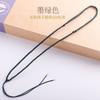 Collar de cuerda trenzada de cuatro hebras cuerda para colgar tejida a mano pura cuerda para colgar diy línea de jade comúnmente utilizada en tiendas de joyería de oro