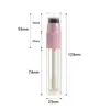 Nuevo tubo con aplicador de base líquida, herramienta dispensadora para tubo de corrector, material de empaque cosmético, tubo vacío para base y corrector