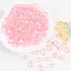 Miçangas de Vidro Coloridas em Forma de Gota d'Água Miçangas Cor AB Miçanga Solta Pingente Materiais para DIY Manualidades Acessórios para Cabeça de Pente de Cabelo Antigo
