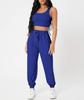 Conjunto Casual Feminino de Verão Amazon Dopamina com Suspensório Cintura Alta Duas Peças Estilo Europeu e Americano Estilo Dopamina