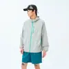 Ropa unisex de protección solar para exteriores de estilo de montaña para el verano, chaqueta con capucha de color liso para parejas, ropa de pesca transpirable de moda