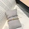 Pulseira Estrela Cadente Cintilante de Zircônia da Moda para Mulheres, Pulseira Raquete de Tênis, Sensação de Luxo Leve de Alta Qualidade, Empilhável com Fileira de Diamantes
