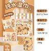 Lenços Umedecidos Fofos de Água Pura Versão Mini para Bebês e Crianças, Lenços Umedecidos Domésticos, Lenços Umedecidos de Limpeza e Cuidado Capivara