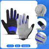 Guantes profesionales antideslizantes y amortiguadores para deportes al aire libre y ciclismo, guantes de ciclismo transpirables con pantalla táctil para hombre, primavera y verano