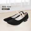 Zapatos de Baile, Zapatos Negros de Tacón, Zapatos Profesionales de Danza de Carácter, Zapatos de Práctica para Profesores, Zapatos de Baile para Mujer, Zapatos de Baile de Salón, Zapatos para Moldear el Cuerpo