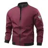 Nueva chaqueta casual de comercio exterior transfronterizo para hombre, directa de fábrica de Amazon, casual de primavera y otoño, color sólido, para hombre