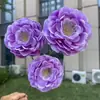 3 flores de hibisco artificiales para decoración, rosas artificiales para bodas y decoración del hogar, al por mayor