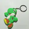 Fuyuan Souvenirs Personalizados de Epoxi Llavero de Silicona Regalos Promocionales Muñeca de Goma Blanda de PVC Llave de Coche de Lujo Ligero