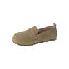 Otoño 2025 Mocasines de Gamuza de Suela Blanda para Superficie Blanda Zapatos Planos sin Cordones Zapatos de Mujer Suela Blanda Zapatos Cómodos