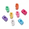 10 Acrylico Cuentas de Letras con Agujero Grande Coloridas Cuentas de Letras Inglesas Accesorios para Pulseras Joyería de Cuentas DIY Venta al por Mayor