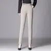 9229 primavera ropa exterior leggings mamá mujeres de mediana edad pantalones para mujeres de mediana edad y mayores cintura alta elástico elástico combinan con todo ajustados