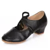 Nuevos zapatos de baile latino y de plaza, zapatos de baile de caña baja con suela blanda para mujer, zapatos de baile modernos de corte bajo, zapatos de actuación para adultos