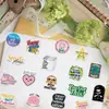 50 pegatinas de graffiti inspiradoras y alentadoras transfronterizas para decorar cuadernos DIY, fundas de teléfono, papelería y como pegatinas de recompensa impermeables