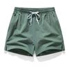 Novos Shorts Três Quartos Masculinos, Calças Esportivas Casuais Largas de Secagem Rápida para Homens, Calças de Praia Finas de Seda Gelo Transfronteiriças