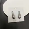 Brincos de Feijão Geométricos em Forma de C de Nicho Coreano Estilo Cool da Ins Simples Elegantes Brincos de Alta Qualidade Brincos da Moda