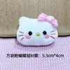 Accesorios de Peluche de Dibujos Animados Gato Kt, Broche de Gato Kt con Lazo, Pasador, Ropa, Bolsa, Bufanda, Zapato, Calcetín