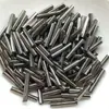 2*12mm cuentas tubulares redondas plateadas largas para collar de hilo hecho a mano DIY cortina de puerta cuentas de color dorado y plateado blanco negro rojo verde azul