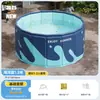 Novo modelo de piscina infantil para uso doméstico, piscina inflável dobrável para bebês, piscina externa espessa e ampliada, banheira de natação para quintal