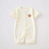 Anyang Roupas Infantis para Bebê Roupas Finas de Verão para Bebê Manga Comprida Malha Respirável Roupa de Ar Condicionado Pijama de Bebê Algodão Puro Roupa de Escalada