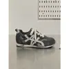 Zapatos Deportivos de Malla Versátiles de Moda para Mujer con Cordones y Aumento Interno de Altura, Nuevos para Primavera y Otoño 2026, para Comercio Transfronterizo