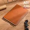 Cuaderno de Oficina de Negocios A5 Cuaderno de Registro de Reuniones para Estudiantes A5 Diario Engrosado Bloc de Notas Simple Venta al por Mayor Piel