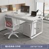 Escritorio de Oficina Escritorio de Oficina Hogar Gabinete con Cajones Mesa para 2 Personas Combinación de Mesa y Silla Mesa Moderna Simple